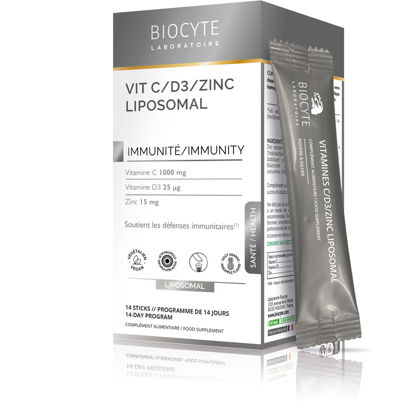 VITAMINE C - D3 - ZINC LIPOSOMAL